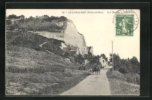 AK Clachaloze, Les Roches, Felsen