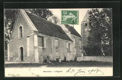 AK Marolles, L'Eglise