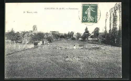 AK Galluis, Panorama, l'Eglise