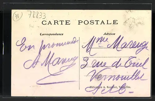 AK Buc, Bois des Gonards, Carrefour des dix Routes