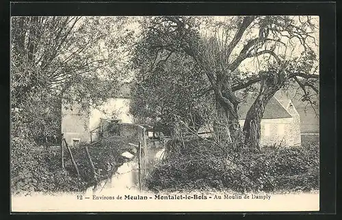 AK Montalet-les-Bois, au Moulin de Damply