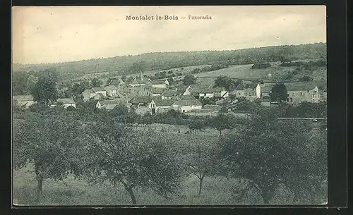 AK Montalet-les-Bois, Panorama