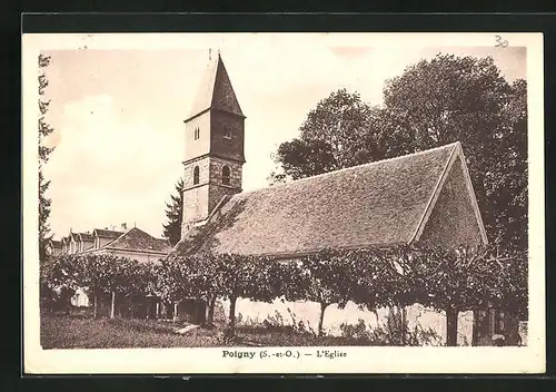 AK Poigny, l'Eglise