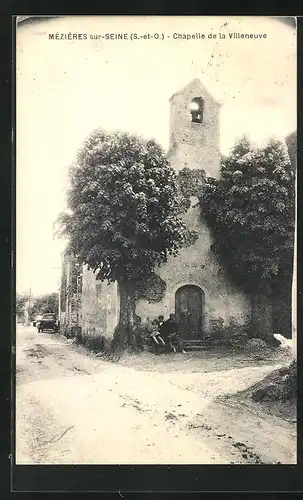 AK Mézières-sur-Seine, Chapelle de la Villeneuve