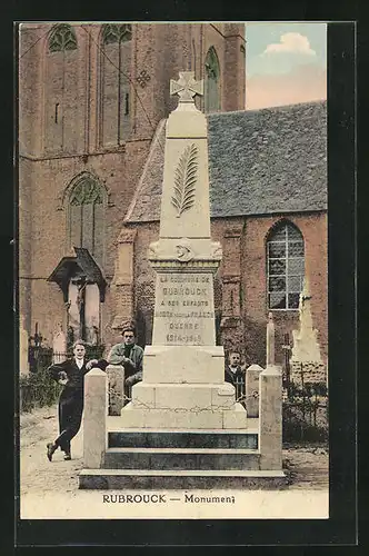 AK Ruebrouck, Monument