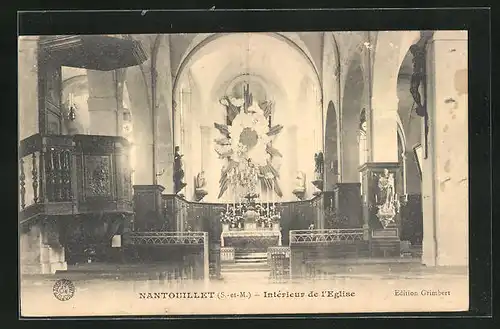 AK Nantouillet, Intérieur de l`Eglise