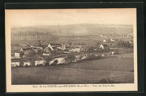 AK Fay-le-Bac, Ortsansicht aus der Vogelschau