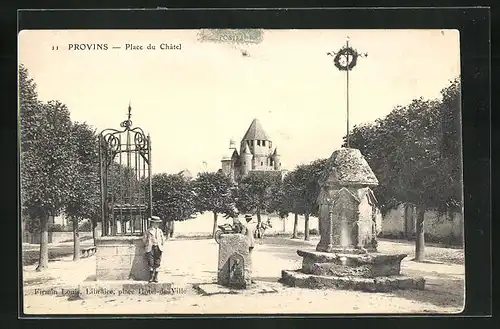 AK Provins, Place du Chatel