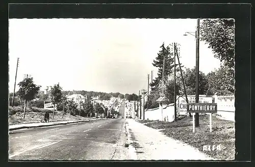 AK Ponthierry, L`Avenue de Fontainebleau