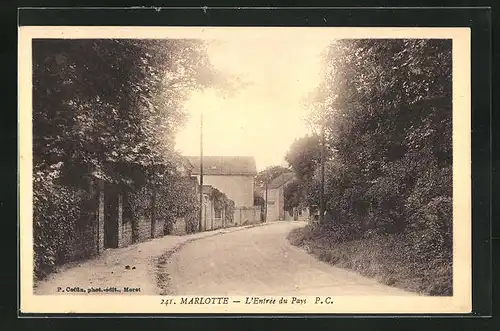 AK Marlotte, L`Entrée du Pays