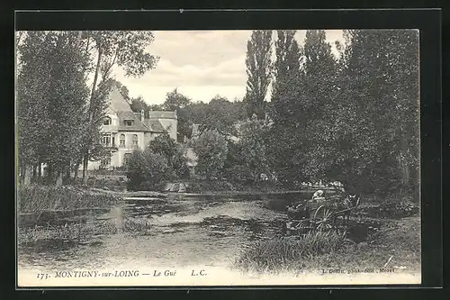 AK Montigny-sur-Loing, Le Gué