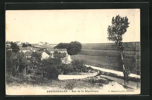 AK Fonteneilles, Rue de la République