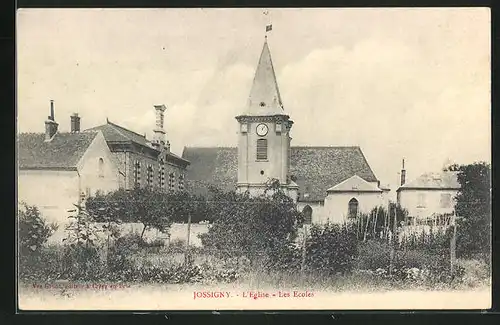 AK Jossigny, L`Eglise - Les Ecoles