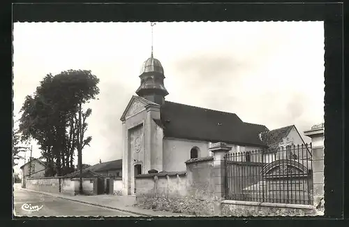 Foto-AK Brou-sur-Chantereine, L`Eglise