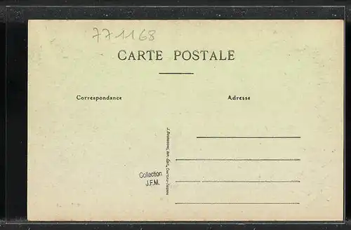 AK Bussiéres, Château de Séricourt, Propriété d`Eugène Scribe, L`Entrée