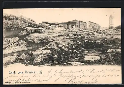 AK Brocken, Teilansicht