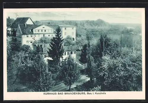 AK Bad Brandenburg a. Iller, Blick zum Kurhaus