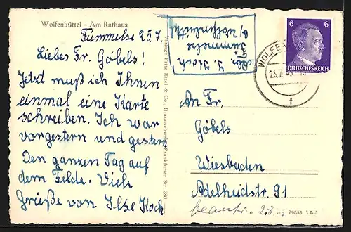 AK Wolfenbüttel, Am Rathaus