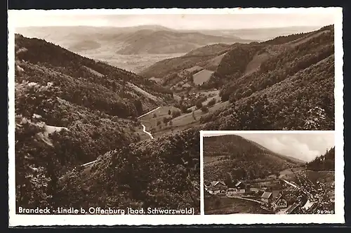 AK Offenburg, Gasthaus Brandeck-Lindle