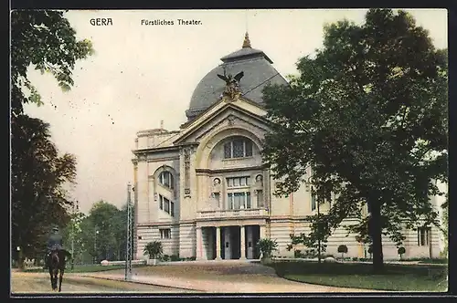 AK Gera, Am Fürstlichen Theater