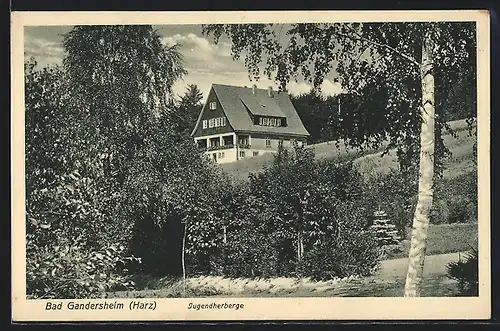 AK Bad Gandersheim, Blick zur Jugendherberge