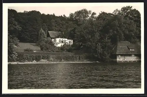 AK Leoni am Starnberger See, Volksbildungsheim Haus Buchenried