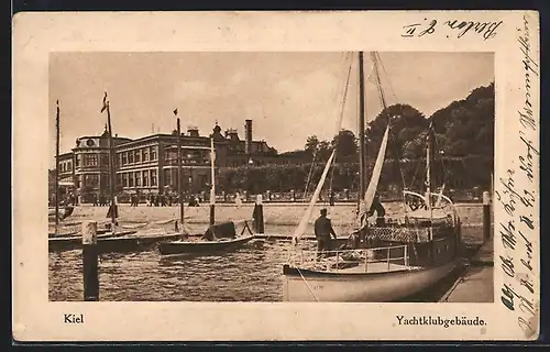 AK Kiel, Yachtklubgebäude