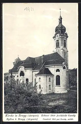 AK Brugg, Partie an der Kirche