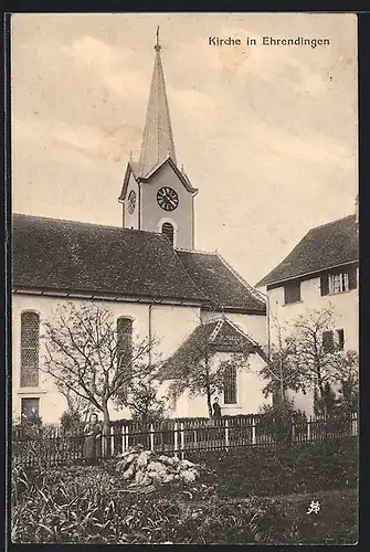 AK Ehrendingen, Blick auf die Kirche
