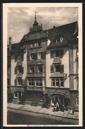 AK Rheinfelden, Soolbad Hotel Krone