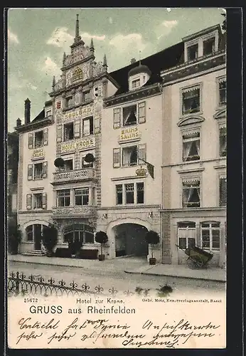 AK Rheinfelden, Hotel zur Krone