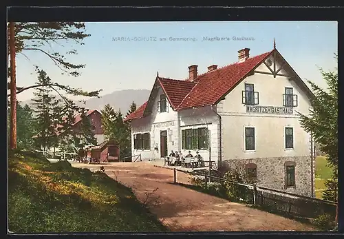 AK Maria-Schutz am Semmering, Magritzers Gasthaus