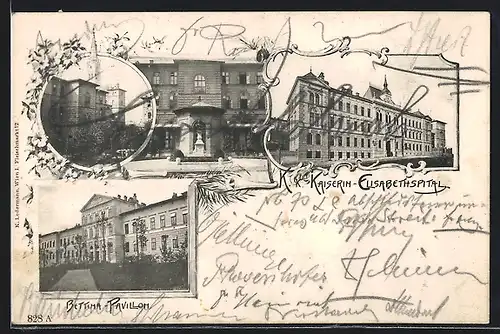 AK Wien, K. k. Kaiserin-Elisabethspital, Bettina-Pavillon