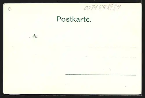 AK Rhein-Dampfschiffahrt, An Bord des Dampfers Kaiserin Auguste Victoria, Drachenburg