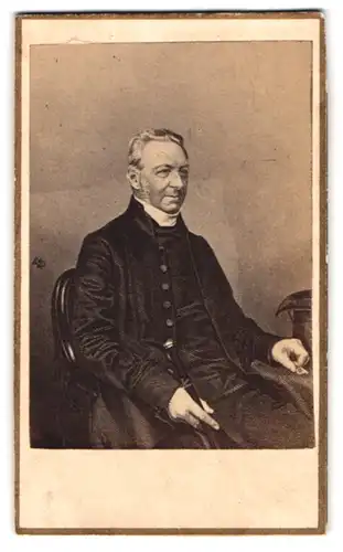 Fotografie D. Appleton & Co., New York, Portrait John Bird Sumner, Archbishop of Canterbury, Erzbischof von Canterbury