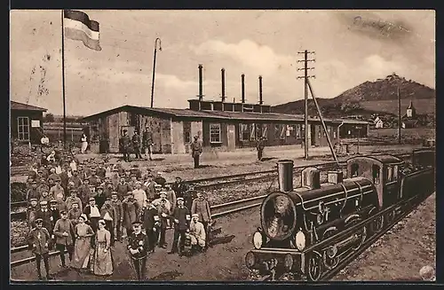 AK Neudietendorf, Kriegsverpflegungsanstalt