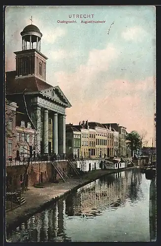 AK Utrecht, Oudegracht, Augustinuskerk
