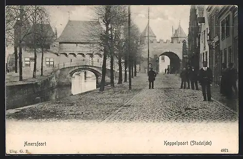 AK Amersfoort, Koppelpoort (Stadzijde)