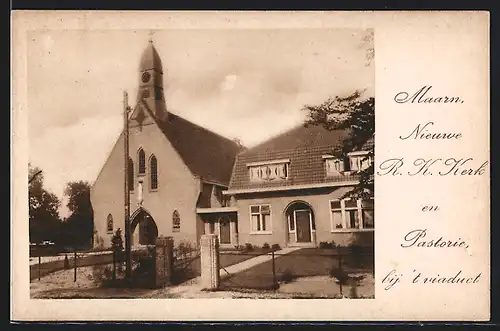 AK Maarn, Nieuwe R. K. Kerk en Pastorie