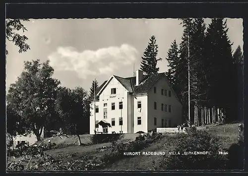 AK Radegund, Hotel Villa Birkenhof