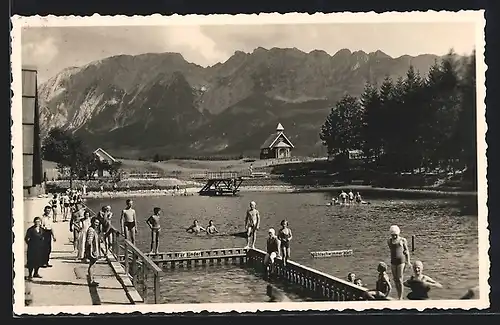 AK Mitterndorf /Steir. Salzkt., Strandbad