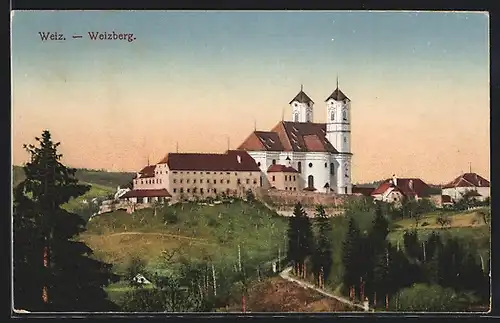 AK Weiz, Weizberg mit Kirche