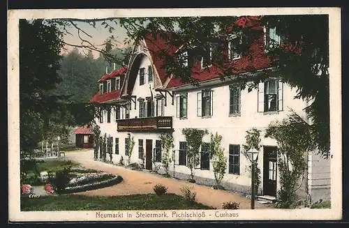 AK Neumarkt, Pichlschloss, Curhaus mit Anlagen