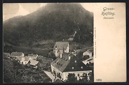 AK Gross-Reifling, Gesamtansicht aus der Vogelschau