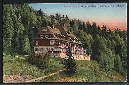 AK Murau, Die Landes Sonnenheilstätte Stolzalpe