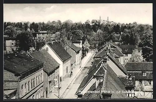 AK Neudietendorf, Blick in die Bahnhofstrasse