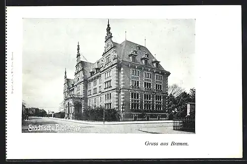 AK Bremen, Städtische Bibliothek