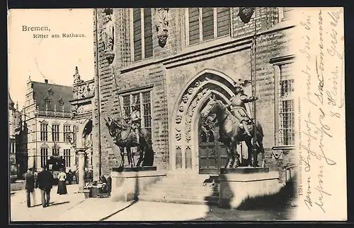 AK Bremen, Ritter am Rathaus