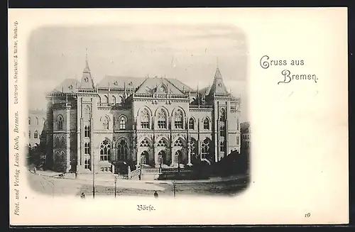 AK Bremen, Blick zur Börse