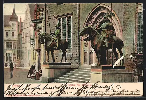 AK Bremen, Ritter am Rathaus